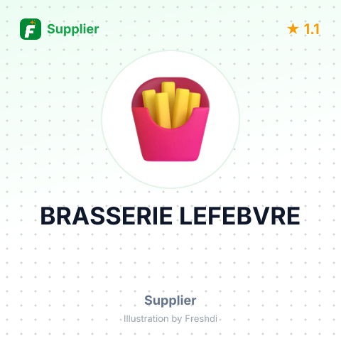BRASSERIE LEFEBVRE – summary card, no photo uploaded yet