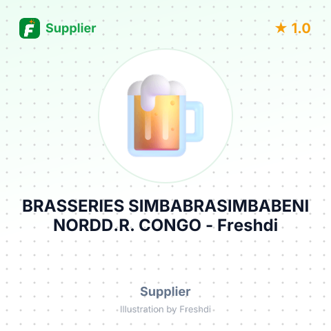 BRASSERIES SIMBABRASIMBABENI NORDD.R. CONGO – summary card, no photo uploaded yet