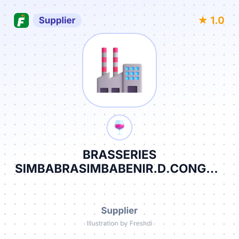 BRASSERIES SIMBABRASIMBABENIR.D.CONGO – summary card, no photo uploaded yet