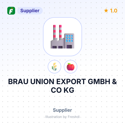 BRAU UNION EXPORT GMBH & CO KG – summary card, no photo uploaded yet