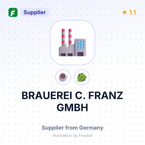 BRAUEREI C. FRANZ GMBH – summary card, no photo uploaded yet