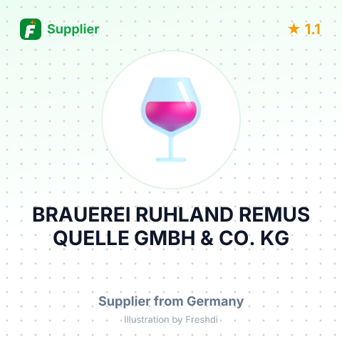 BRAUEREI RUHLAND REMUS QUELLE GMBH & CO. KG – summary card, no photo uploaded yet