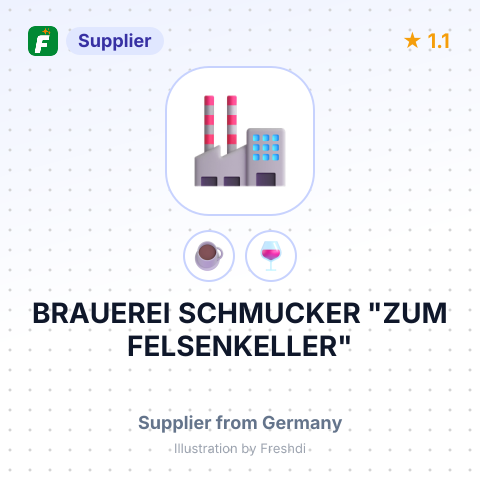 BRAUEREI SCHMUCKER "ZUM FELSENKELLER" – summary card, no photo uploaded yet