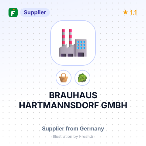 BRAUHAUS HARTMANNSDORF GMBH – summary card, no photo uploaded yet