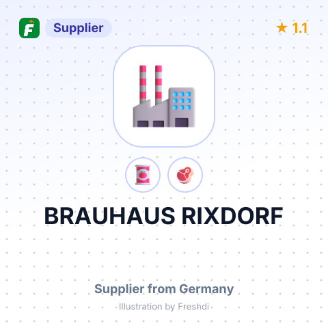 BRAUHAUS RIXDORF – summary card, no photo uploaded yet