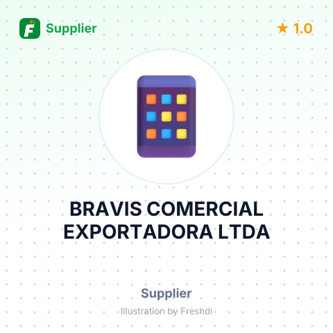 BRAVIS COMERCIAL EXPORTADORA LTDA – summary card, no photo uploaded yet