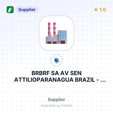 BRBRF SA AV SEN ATTILIOPARANAGUA BRAZIL – summary card, no photo uploaded yet