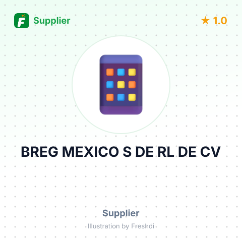BREG MEXICO S DE RL DE CV – summary card, no photo uploaded yet