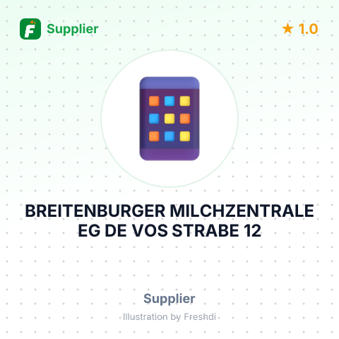 BREITENBURGER MILCHZENTRALE EG DE VOS STRABE 12 – summary card, no photo uploaded yet