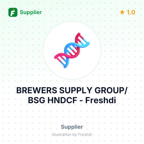 BREWERS SUPPLY GROUP/ BSG HNDCF – summary card, no photo uploaded yet