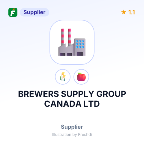 BREWERS SUPPLY GROUP CANADA LTD – summary card, no photo uploaded yet