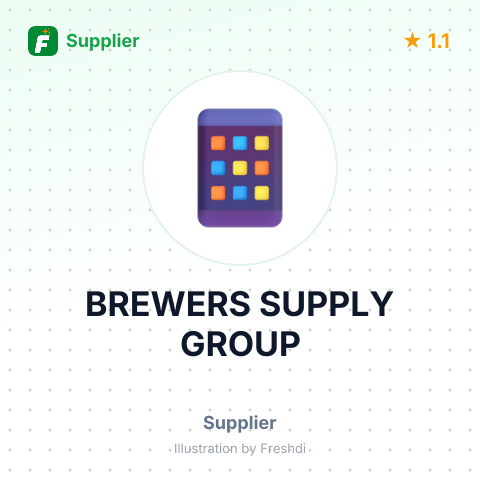 BREWERS SUPPLY GROUP – summary card, no photo uploaded yet