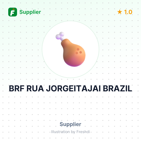 BRF RUA JORGEITAJAI BRAZIL – summary card, no photo uploaded yet