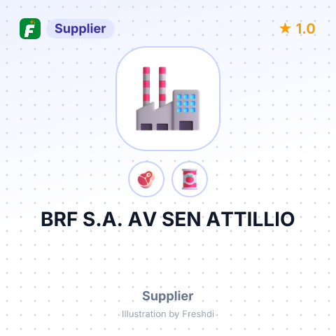 BRF S.A. AV SEN ATTILLIO – summary card, no photo uploaded yet