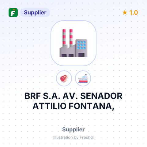 BRF S.A. AV. SENADOR ATTILIO FONTANA, – summary card, no photo uploaded yet