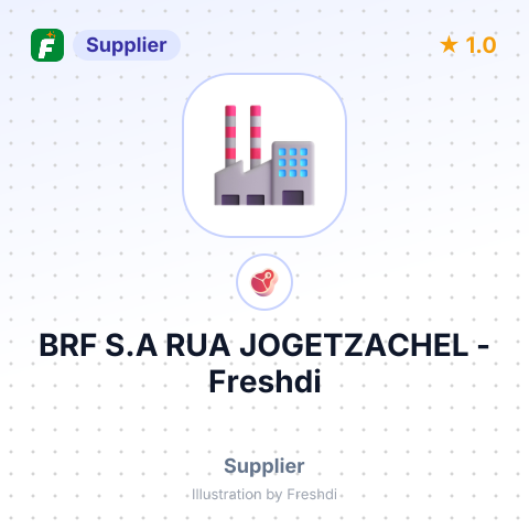 BRF S.A RUA JOGETZACHEL – summary card, no photo uploaded yet