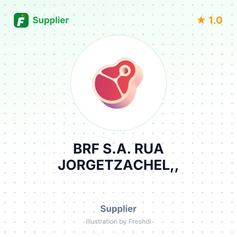 BRF S.A. RUA JORGETZACHEL,, – summary card, no photo uploaded yet