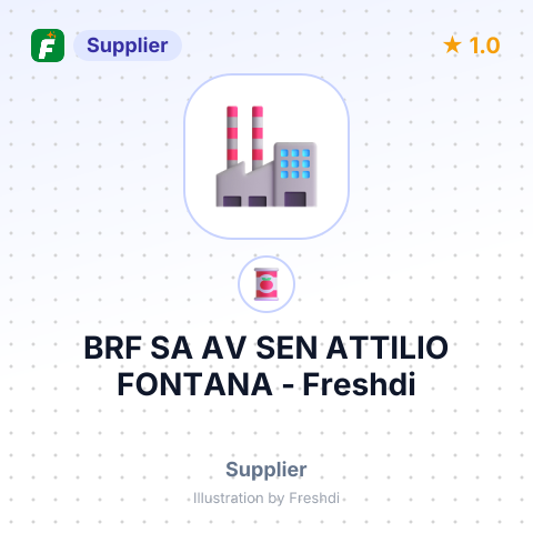 BRF SA AV SEN ATTILIO FONTANA – summary card, no photo uploaded yet