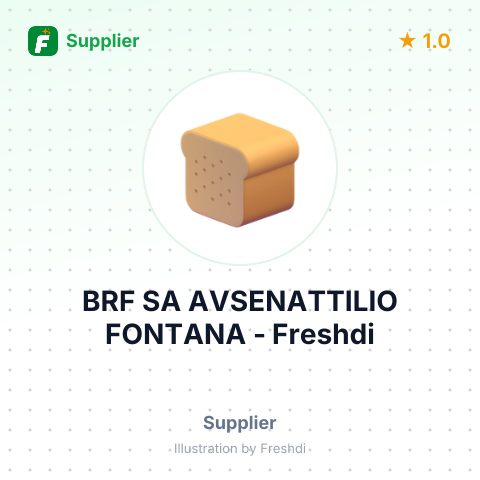 BRF SA AVSENATTILIO FONTANA – summary card, no photo uploaded yet