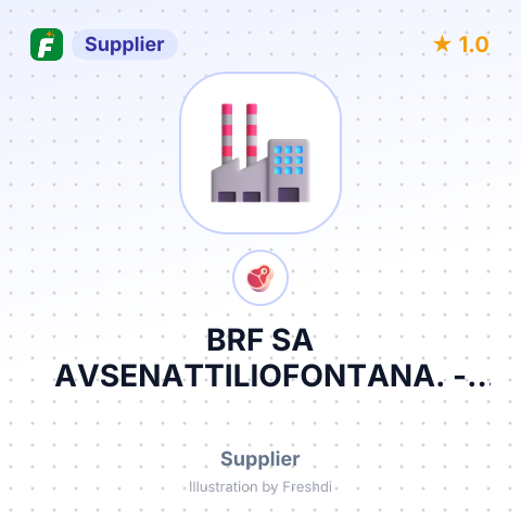 BRF SA AVSENATTILIOFONTANA. – summary card, no photo uploaded yet