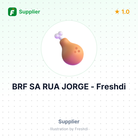 BRF SA RUA JORGE – summary card, no photo uploaded yet