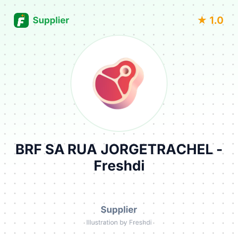 BRF SA RUA JORGETRACHEL – summary card, no photo uploaded yet