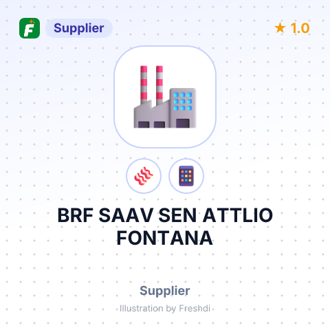 BRF SAAV SEN ATTLIO FONTANA – summary card, no photo uploaded yet