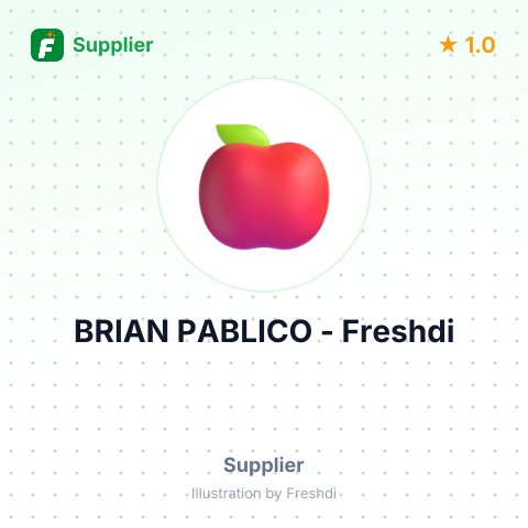BRIAN PABLICO – summary card, no photo uploaded yet