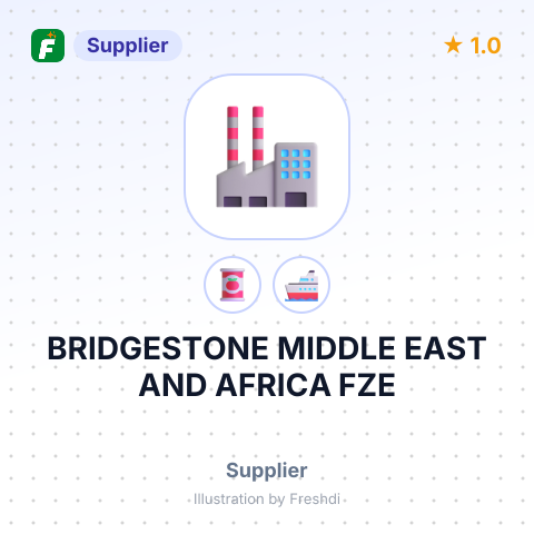 BRIDGESTONE MIDDLE EAST AND AFRICA FZE – summary card, no photo uploaded yet