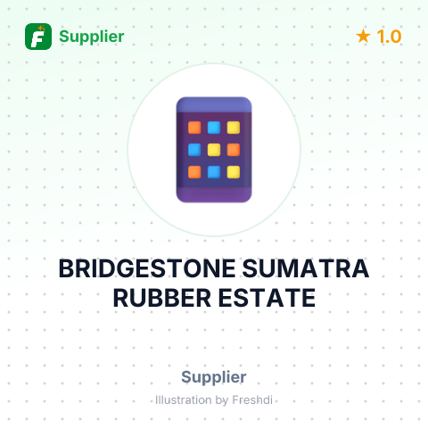 BRIDGESTONE SUMATRA RUBBER ESTATE – summary card, no photo uploaded yet