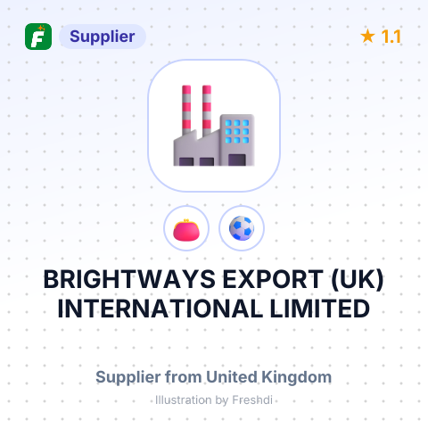 BRIGHTWAYS EXPORT (UK) INTERNATIONAL LIMITED – summary card, no photo uploaded yet
