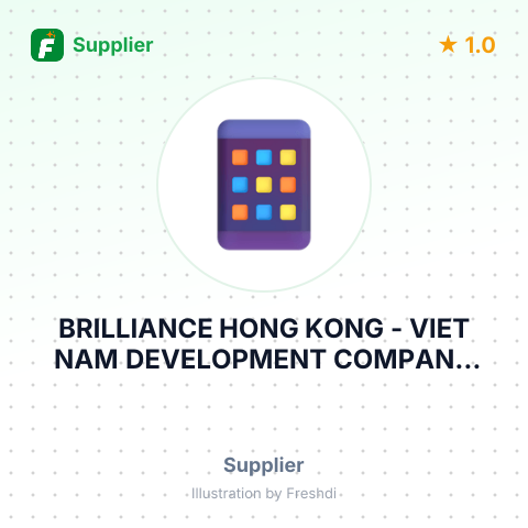 BRILLIANCE HONG KONG - VIET NAM DEVELOPMENT COMPANY LIMITED – summary card, no photo uploaded yet