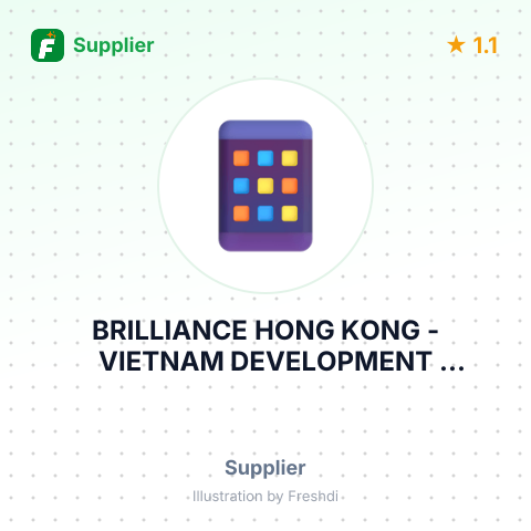 BRILLIANCE HONG KONG - VIETNAM DEVELOPMENT COMPANY LIMITED – summary card, no photo uploaded yet