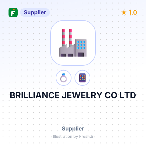 BRILLIANCE JEWELRY CO LTD – summary card, no photo uploaded yet