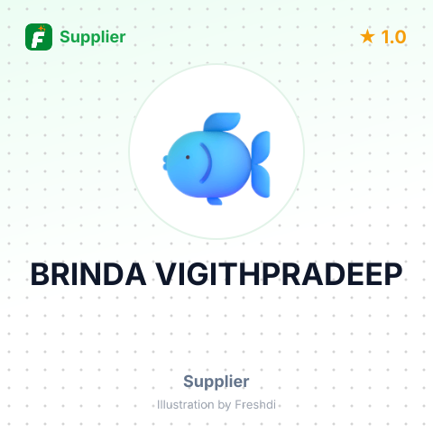 BRINDA VIGITHPRADEEP – summary card, no photo uploaded yet