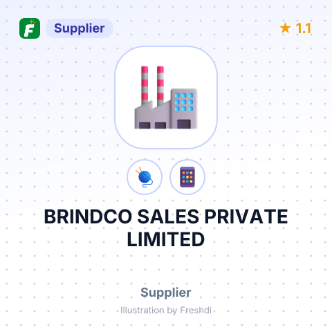 BRINDCO SALES PRIVATE LIMITED – summary card, no photo uploaded yet