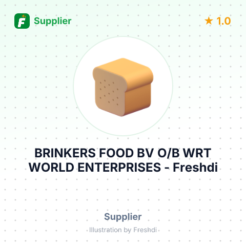 BRINKERS FOOD BV O/B WRT WORLD ENTERPRISES – summary card, no photo uploaded yet