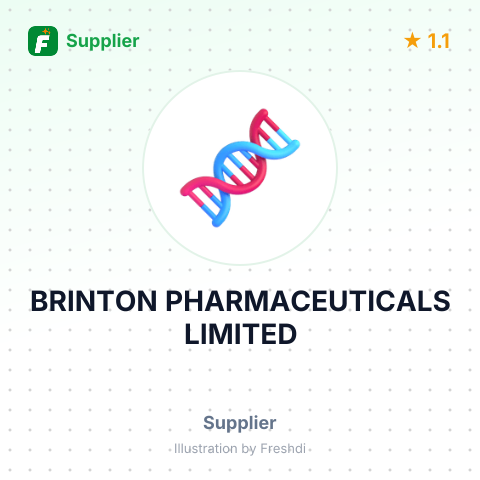 BRINTON PHARMACEUTICALS LIMITED – summary card, no photo uploaded yet