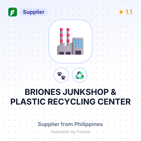 BRIONES JUNKSHOP & PLASTIC RECYCLING CENTER – summary card, no photo uploaded yet