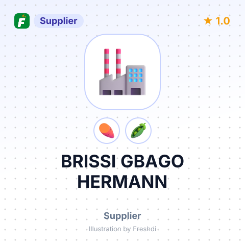 BRISSI GBAGO HERMANN – summary card, no photo uploaded yet