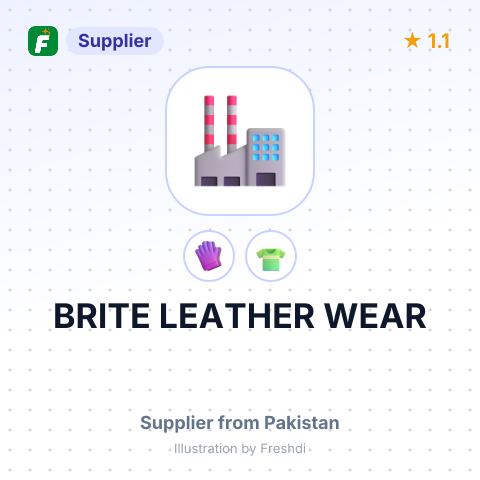 BRITE LEATHER WEAR – summary card, no photo uploaded yet