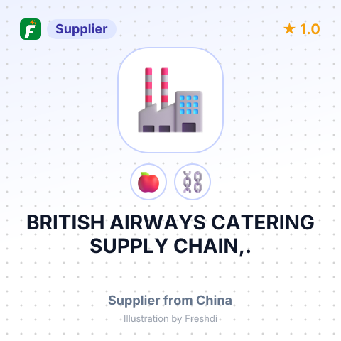 BRITISH AIRWAYS CATERING SUPPLY CHAIN,. – summary card, no photo uploaded yet