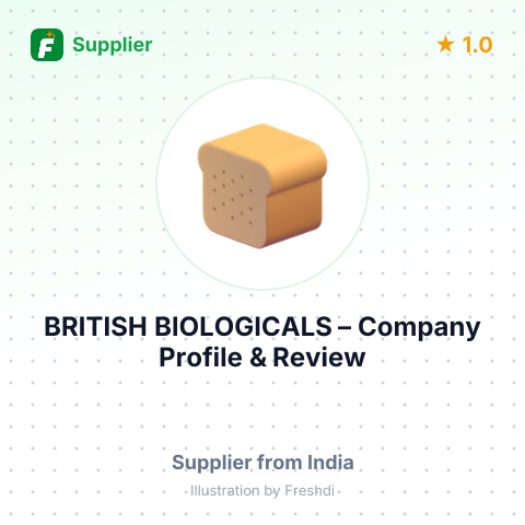 BRITISH BIOLOGICALS, – summary card, no photo uploaded yet