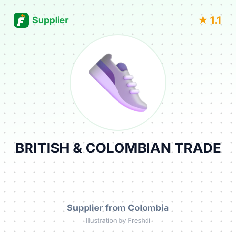 BRITISH & COLOMBIAN TRADE – summary card, no photo uploaded yet