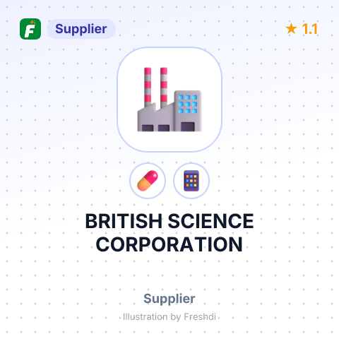 BRITISH SCIENCE CORPORATION – summary card, no photo uploaded yet