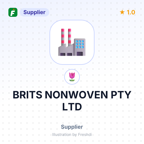 BRITS NONWOVEN PTY LTD – summary card, no photo uploaded yet