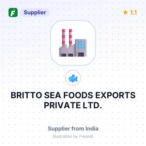 BRITTO SEA FOODS EXPORTS PRIVATE LTD. – summary card, no photo uploaded yet
