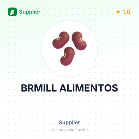 BRMILL ALIMENTOS – summary card, no photo uploaded yet