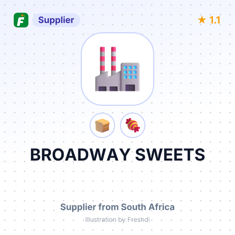 BROADWAY SWEETS – summary card, no photo uploaded yet