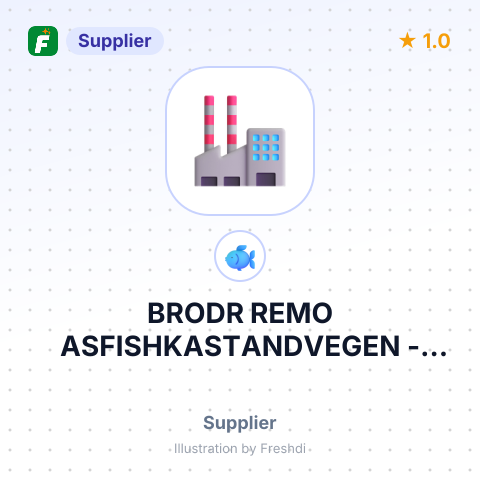 BRODR REMO ASFISHKASTANDVEGEN – summary card, no photo uploaded yet